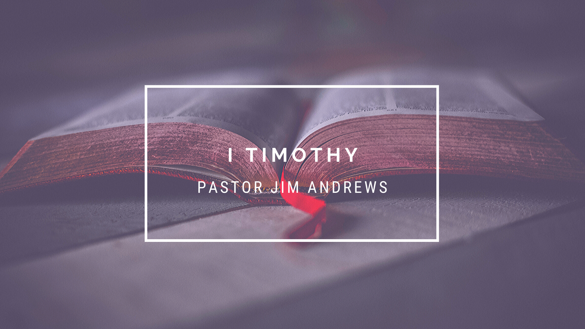 TFW 1 Timothy
